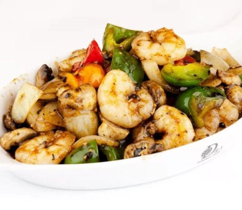 Jumbo Shrimp W Black Bean Sauce