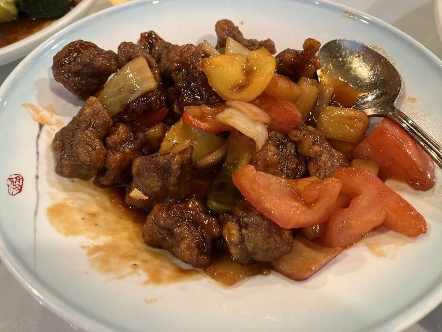 Crispy Fish Fillet W. Sweet & Sour Sauce