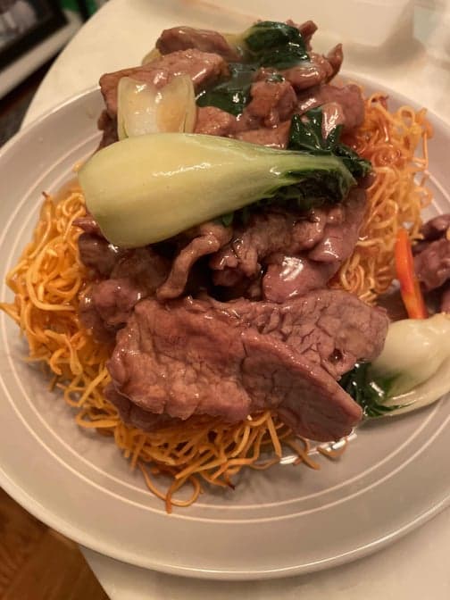 Hong Kong Style Pan Fried Noodle