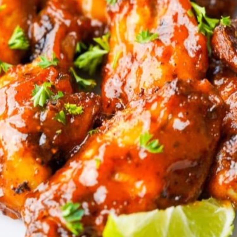 (12) Mango Habanero Jumbo Wings