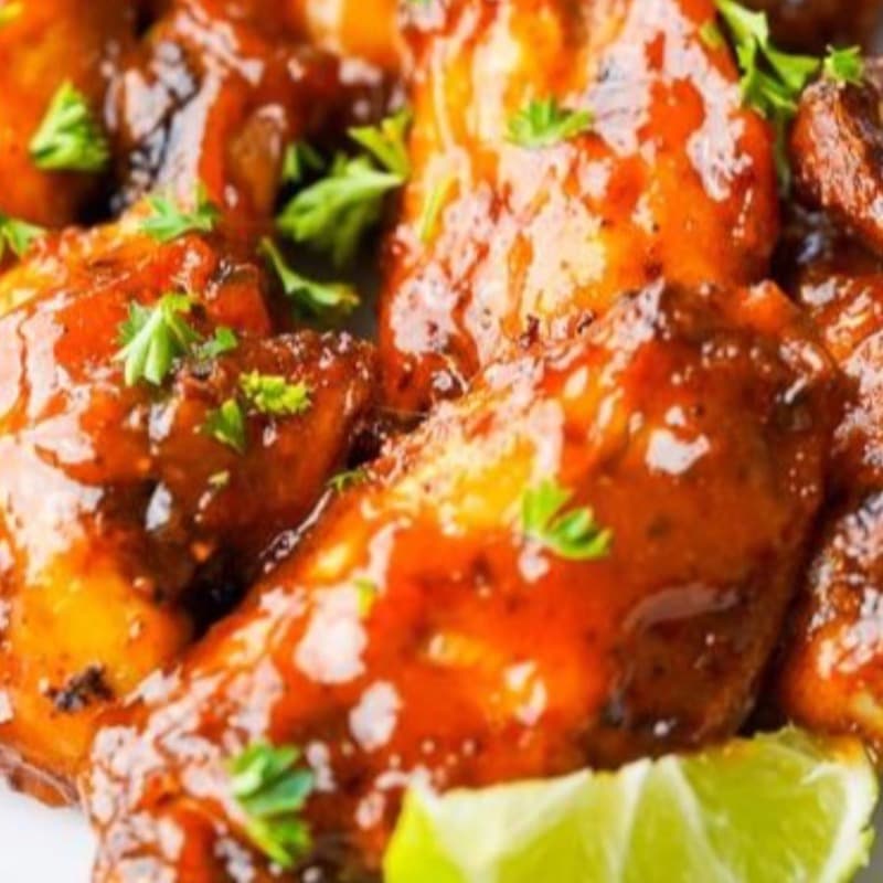 (6) Mango/Habanero Jumbo Wings