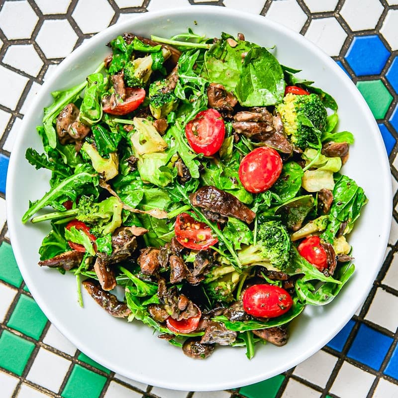 Truffled Mushroom Salad (vegan)