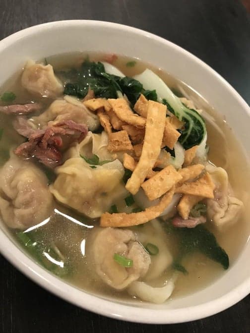 7. Wonton Noodle Soup