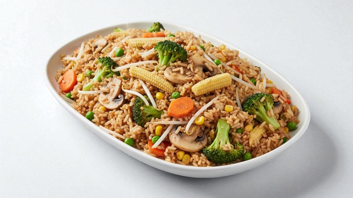35. Vegetable Fried Rice