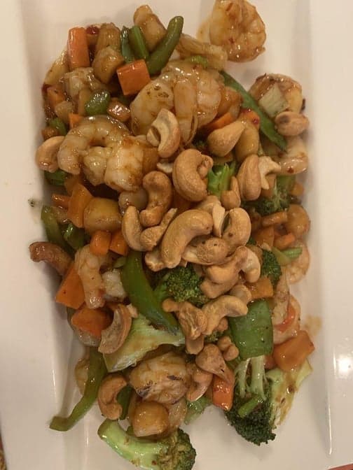 90. Baby Shrimp with Cashew Nuts