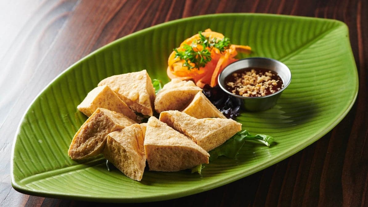 Golden Crispy Tofu
