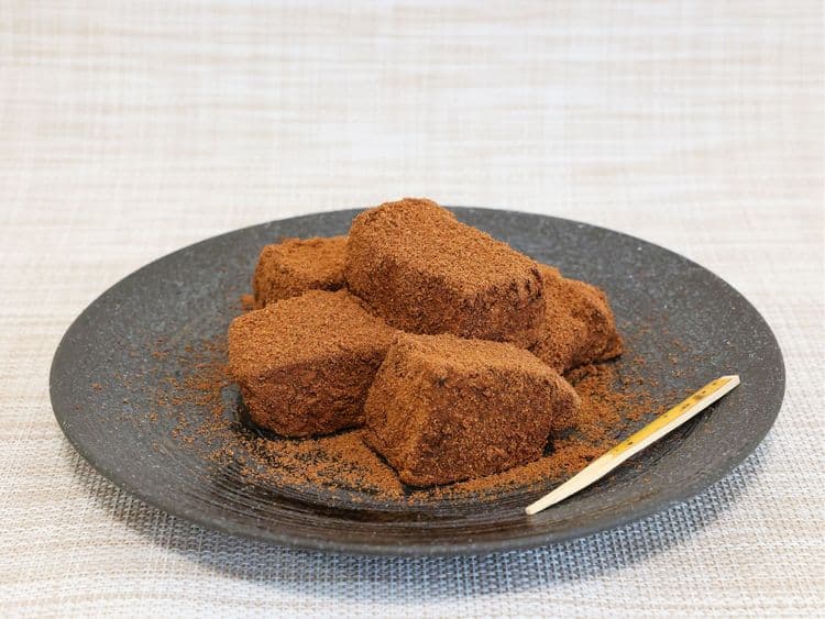 Chocolate Warabi Mochi