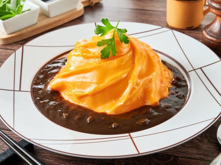 Melty Curry Sauce Omu-Rice