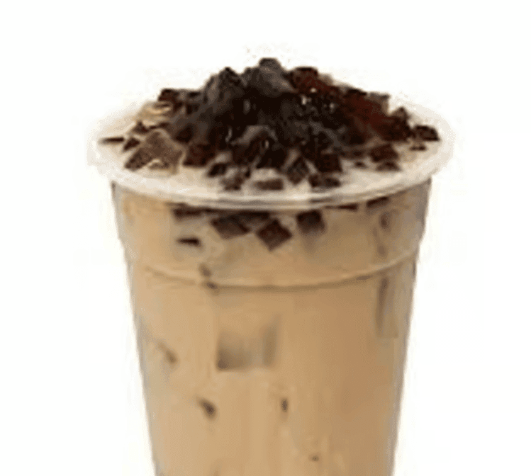 Thai Iced Coffee + coffee jelly