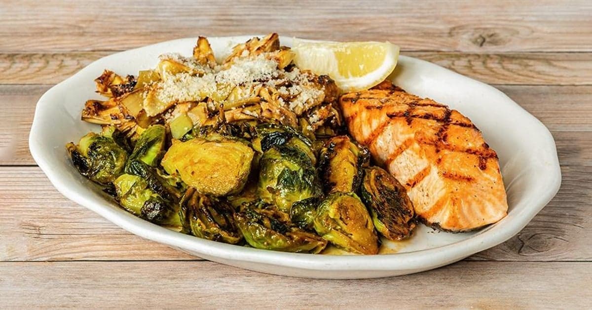 GRILLED SALMON PLATE