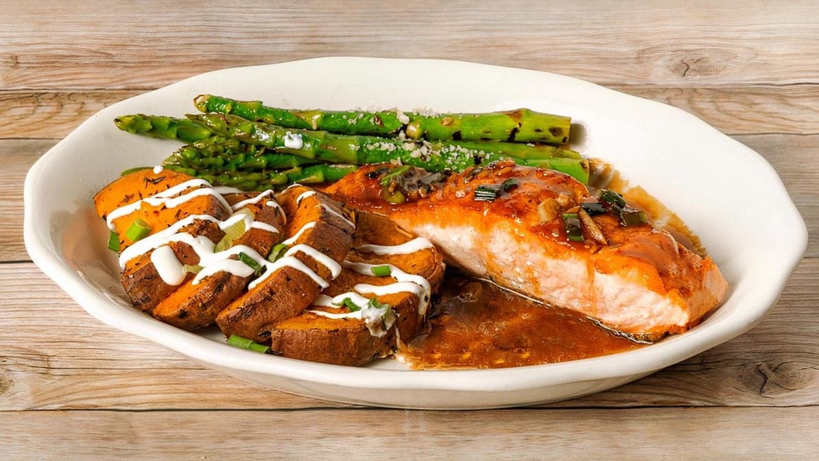 SALMON TERIYAKI