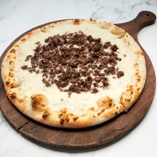Sausage and Cheese Manakeesh