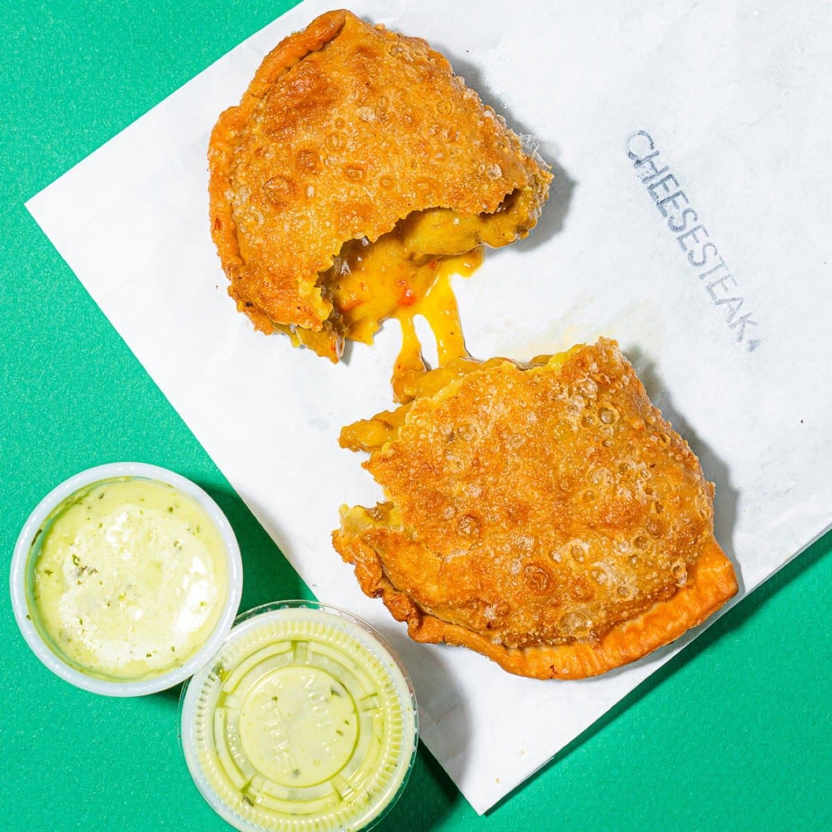 Cheesesteak Wheat Empanada