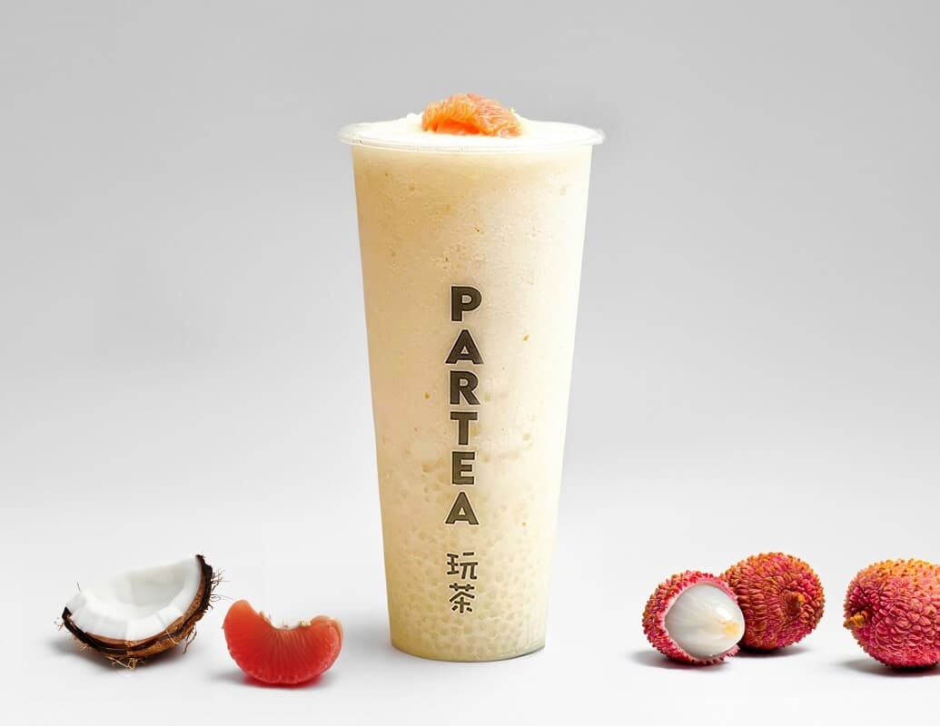 35. Lychee Sago w/ Pomelo