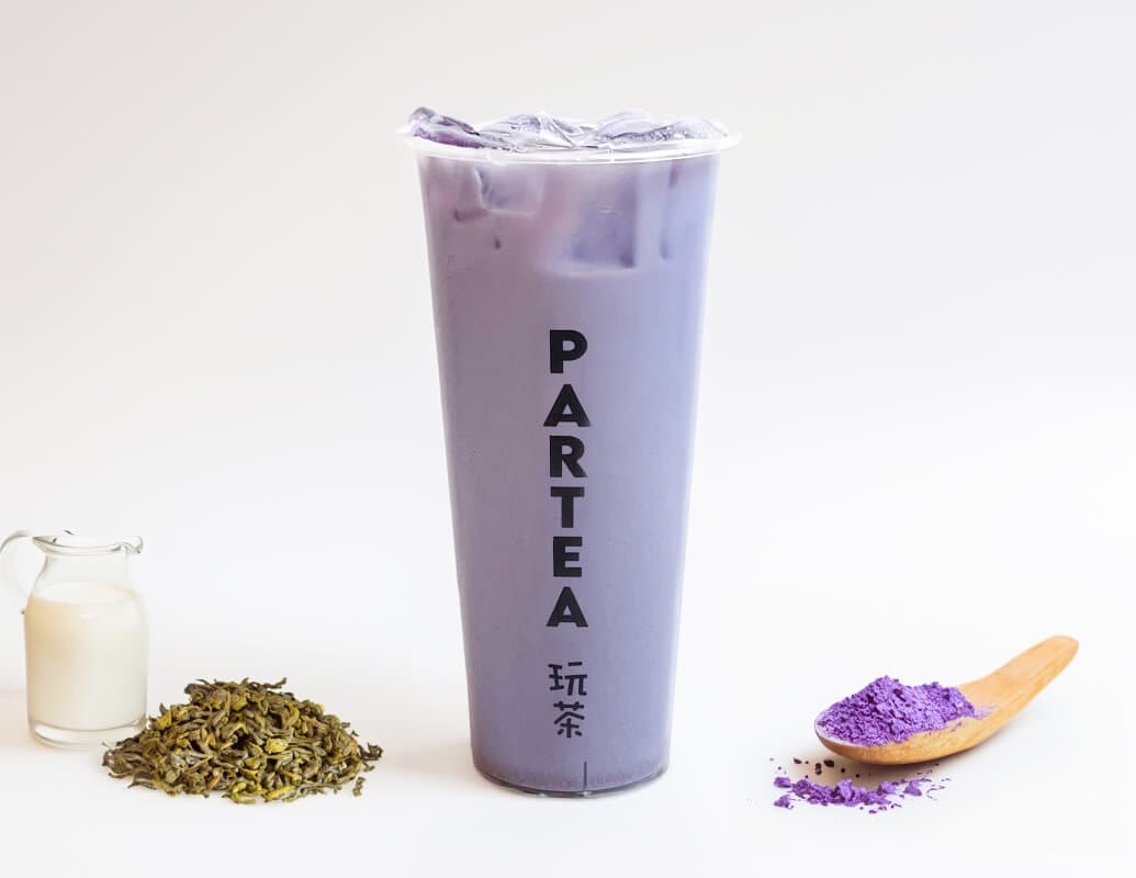 42. Taro Milk Green Tea