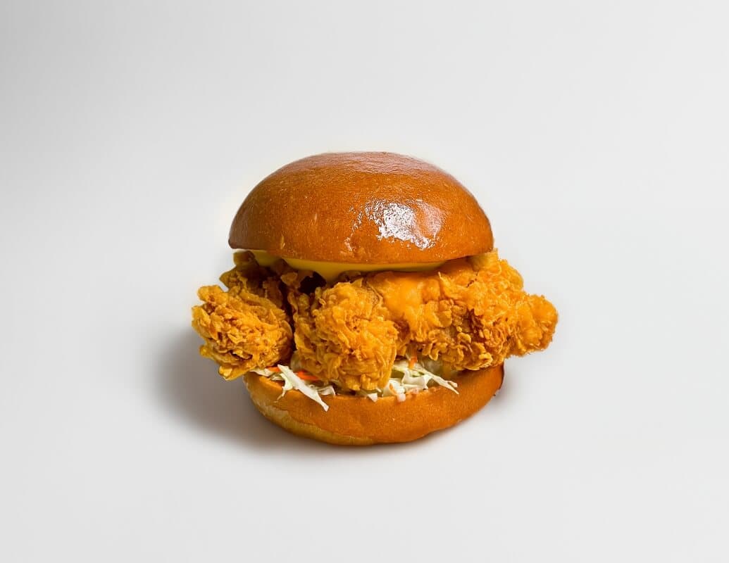 Crispy Chicken Thigh Sando