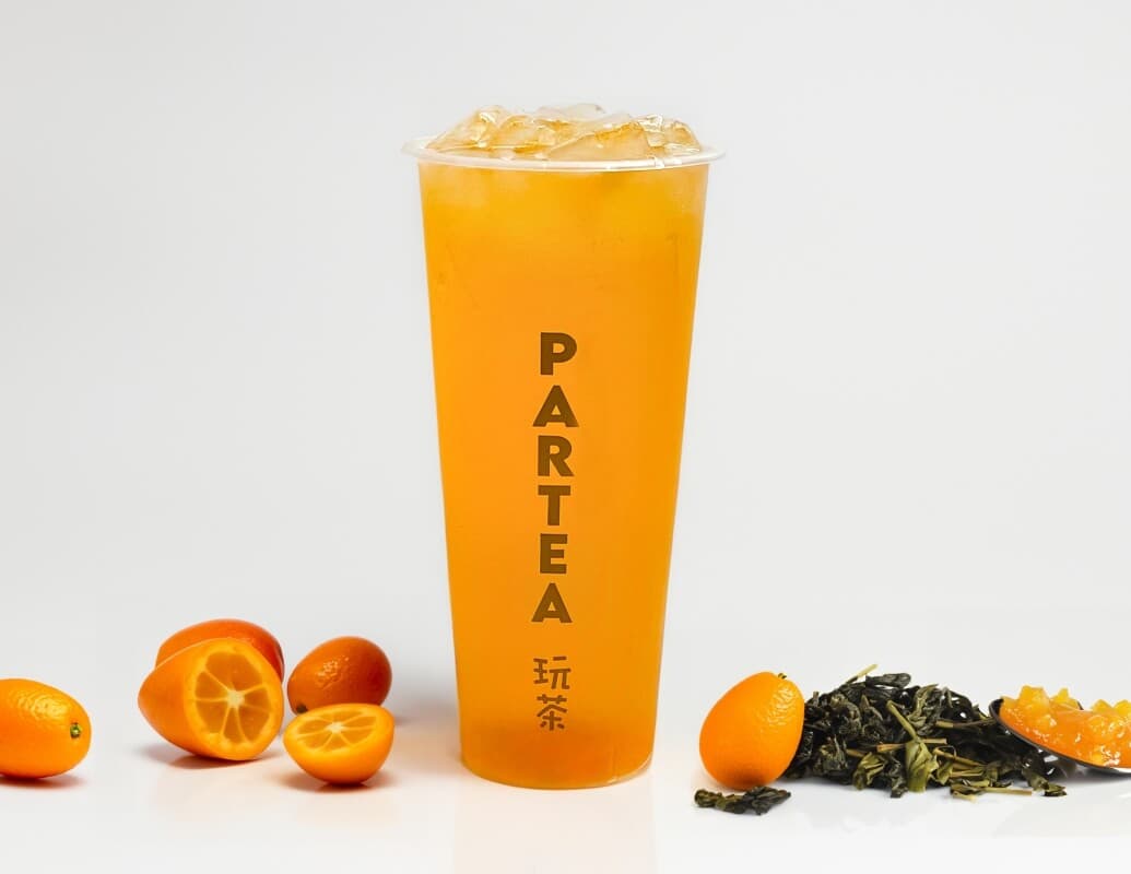 8. Kumquat Green Tea
