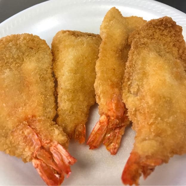 Fried Fantail in Shrimp
