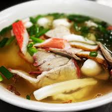 Noodle with Roast Pork and Seafood