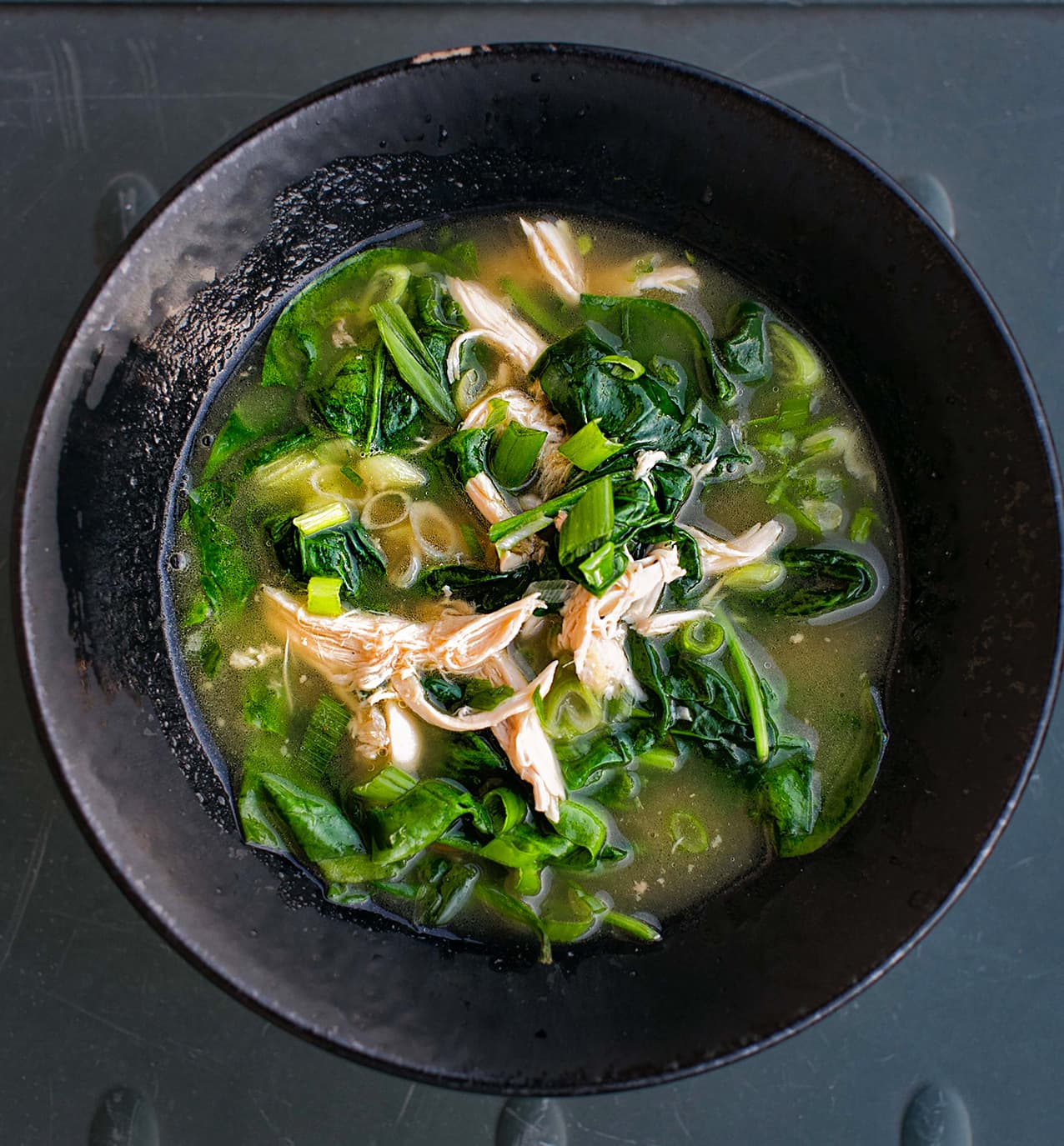 Chicken Spinach Soup