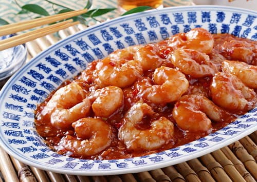 Baby Shrimp with Chili Sauce
