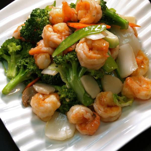 Prawns with Mixed Vegetables