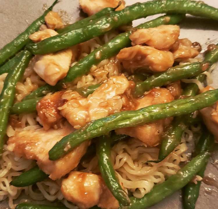 Chicken with String Bean Platter