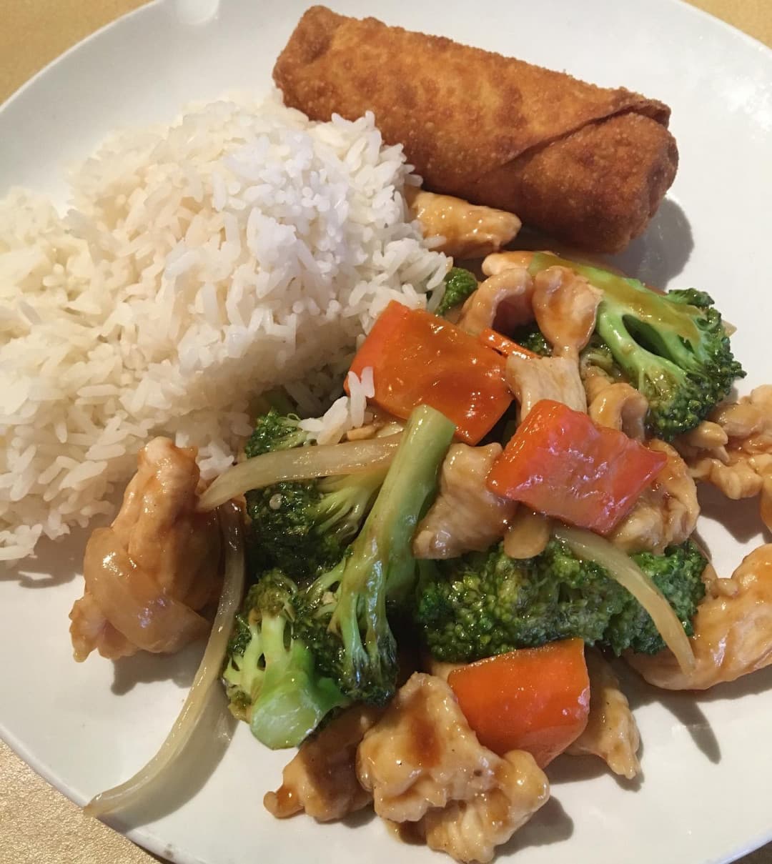 Chicken with Mixed Vegetables Lunch Special