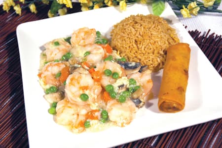 Shrimp with Lobster Sauce Lunch Special
