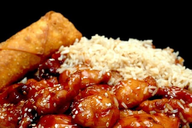 Sesame Chicken Lunch Special