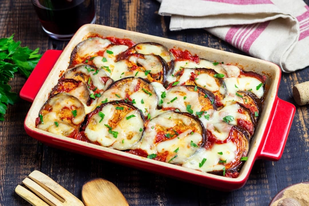 Eggplant parmigiana
