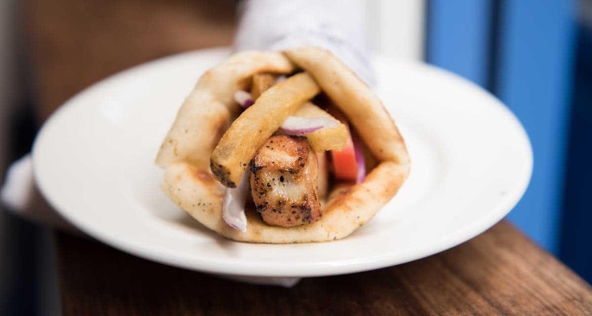 Chicken or Pork Pita