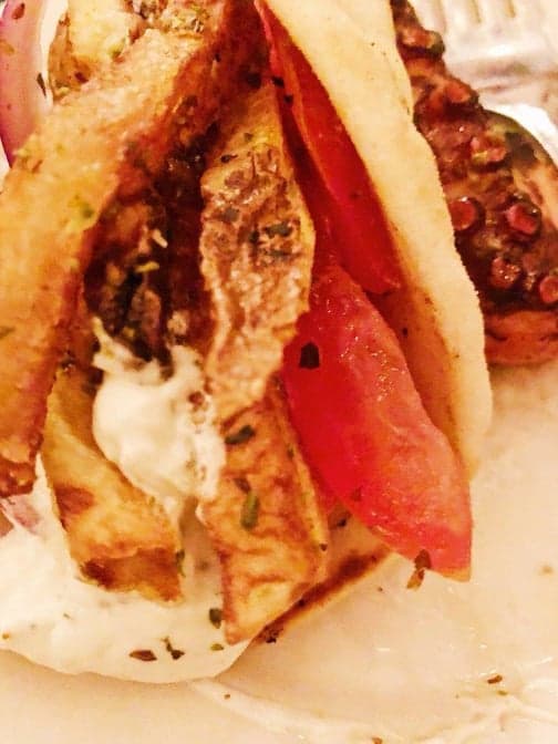 Shrimp Pita
