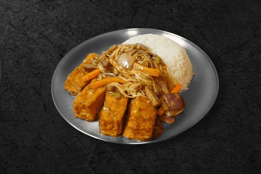 D60. Deep Fried Homemade Tofu