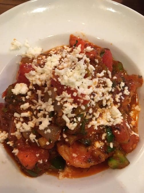 Shrimp Saganaki
