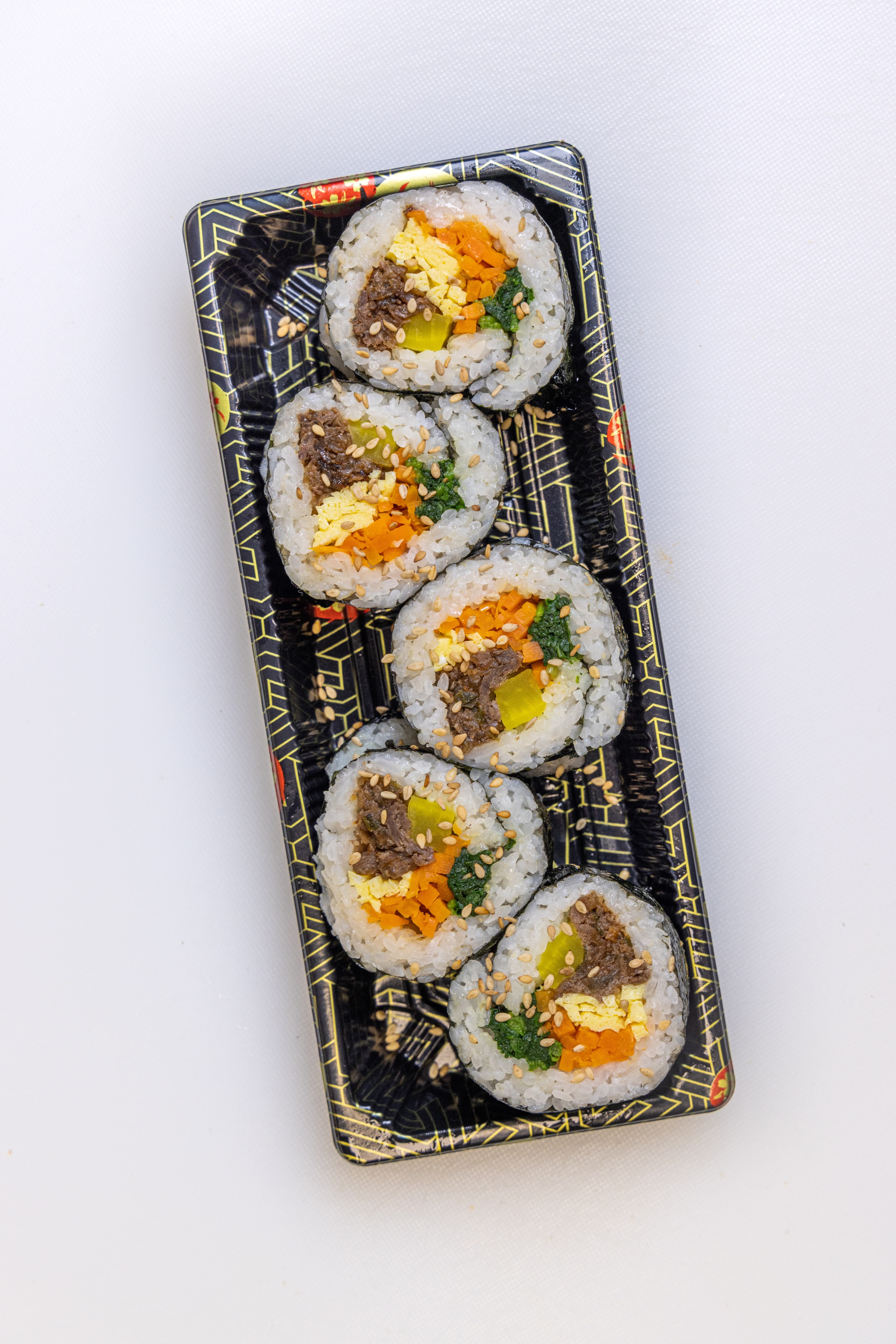 Traditional Gim-Bap (Korean Rolls)