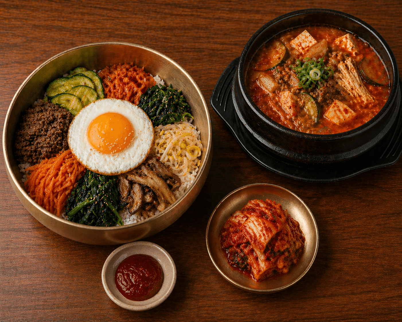 Bibimbap + Stew Combo