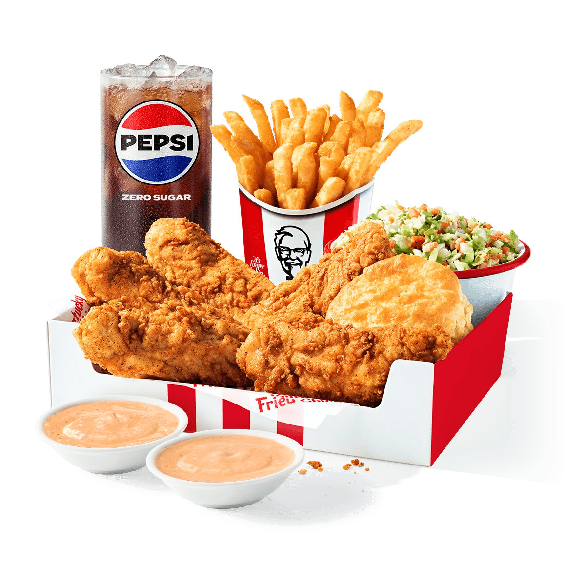 5 pc. Tenders Big Box Meal