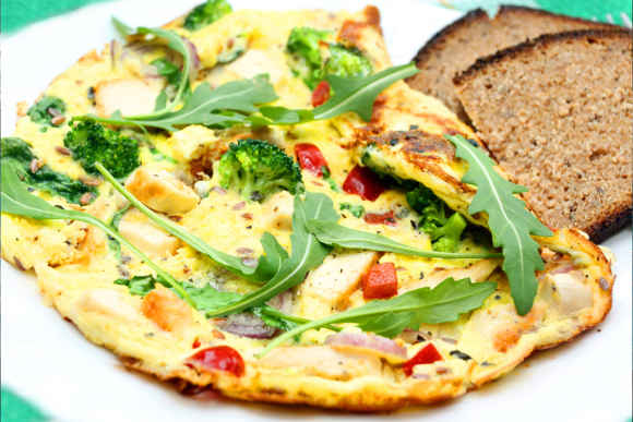 Hulk Omelette