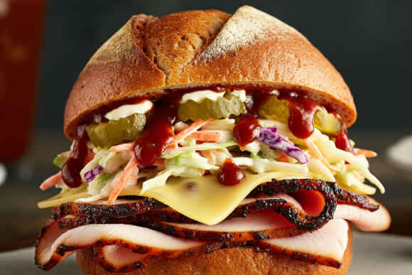 Smokey Blues Sandwich