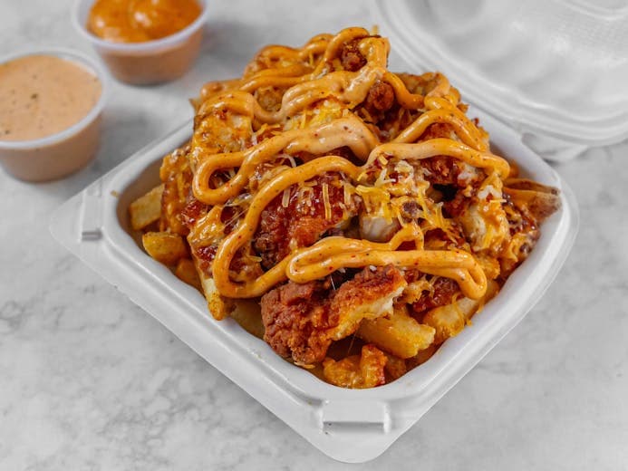 Chopped Chicken Fries