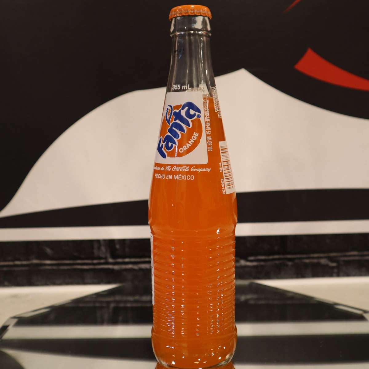 Glass Bottle Fanta