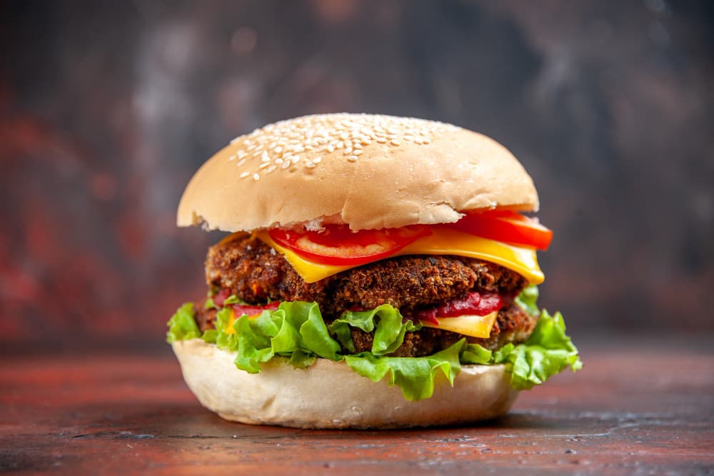Greek Burger w/ Feta