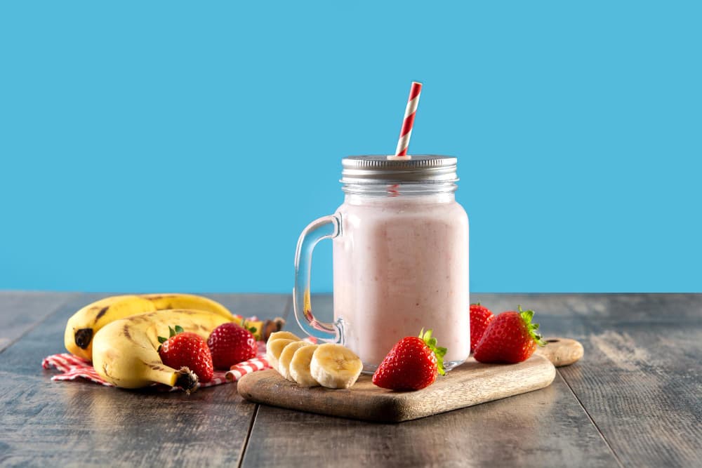 Banana Strawberry Smoothie (#2)