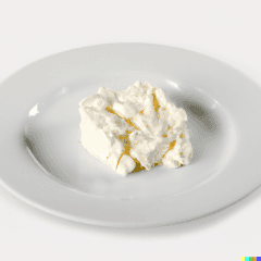 Side of Sliced Feta Cheese