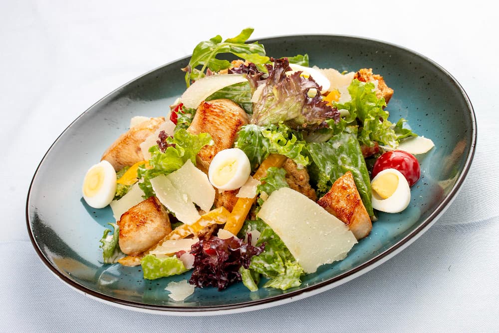 Grilled Chicken Caesar Salad