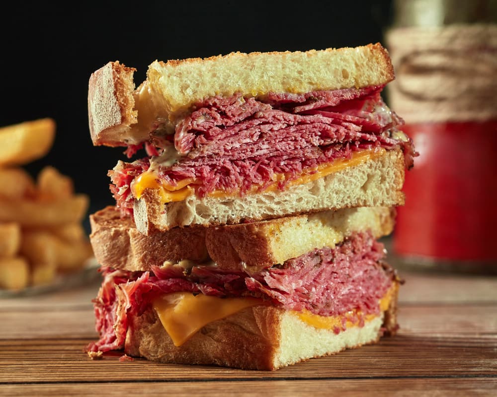 Reuben Deluxe Sandwich