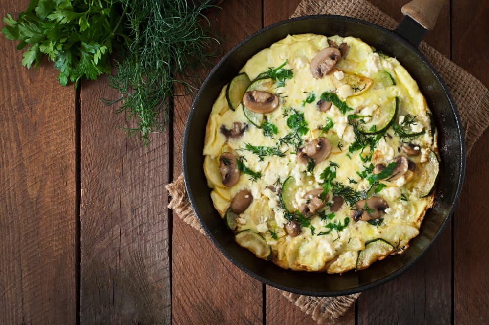 Mushroom Omelette