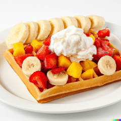 Tropical Waffle