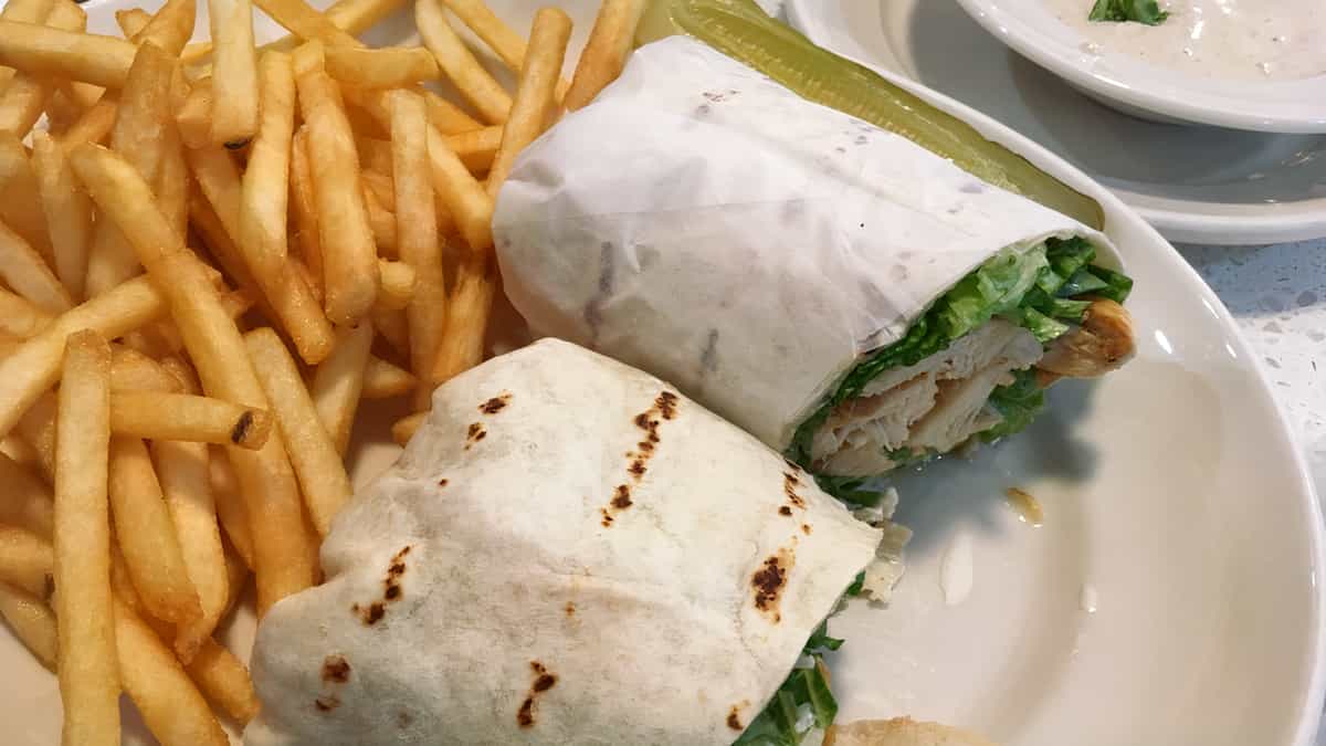 Grilled Chicken Caesar Wrap